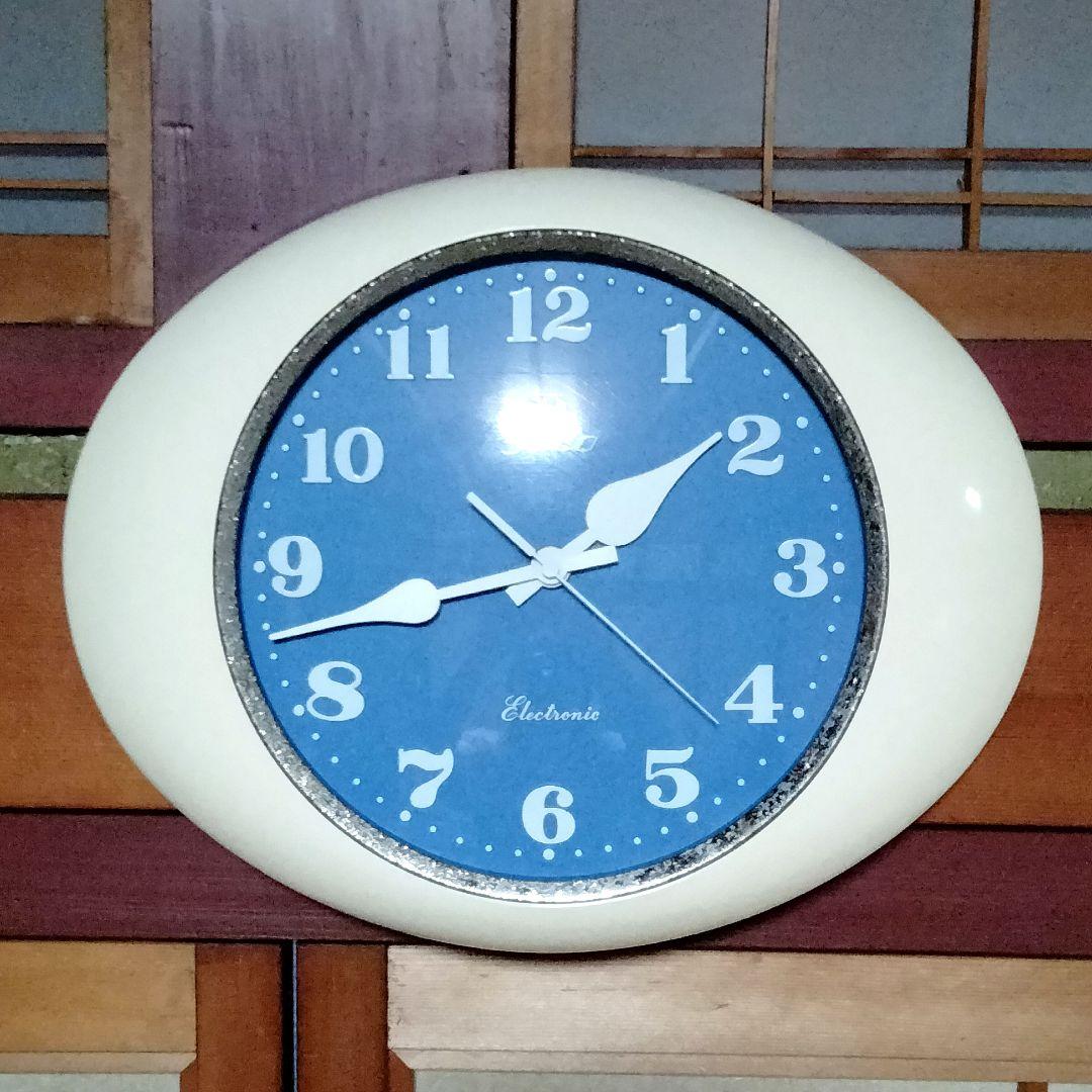 【美品 動作品】ジェコー jeco 掛け時計 ミッドセンチュリー アンティーク