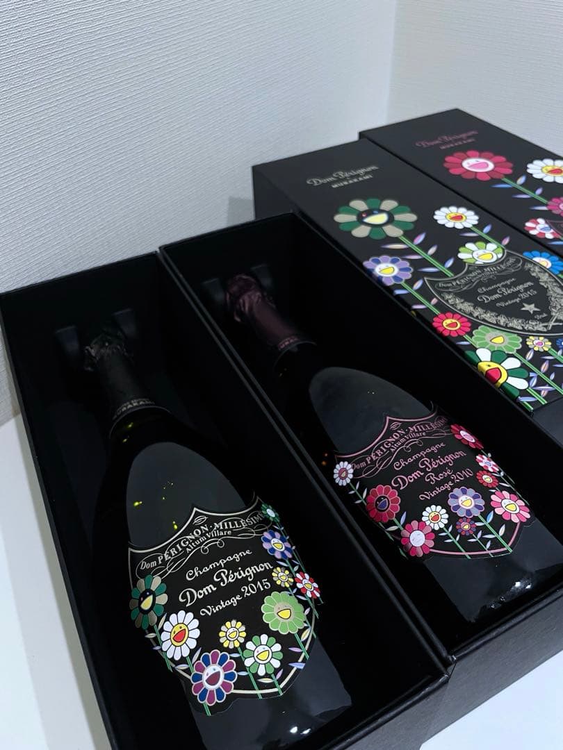 ドン・ペリニヨン 村上隆 2015 & 2010 セット