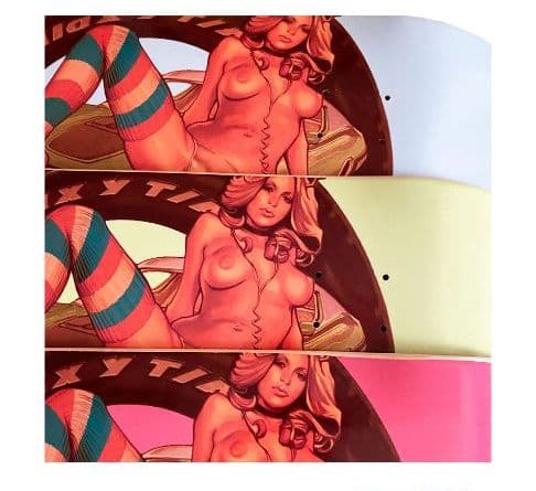 ロッキンジェリービーン　ＨＵＦ　コラボ　スケートボード　スケートデッキ　デッキ