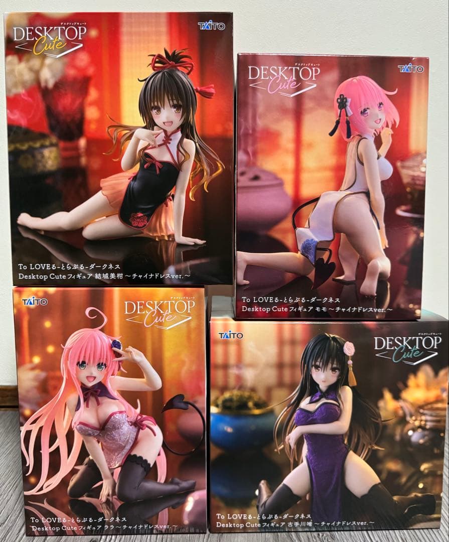 To LOVEる フィギュアセット【古手川唯・モモ・ララ・美柑】