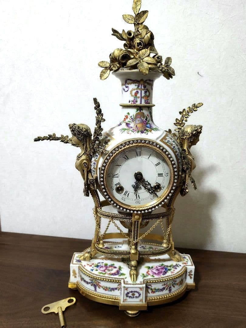 ●マリー・アントワネット 置き時計 インテリア ヴィンテージ 装飾 時計