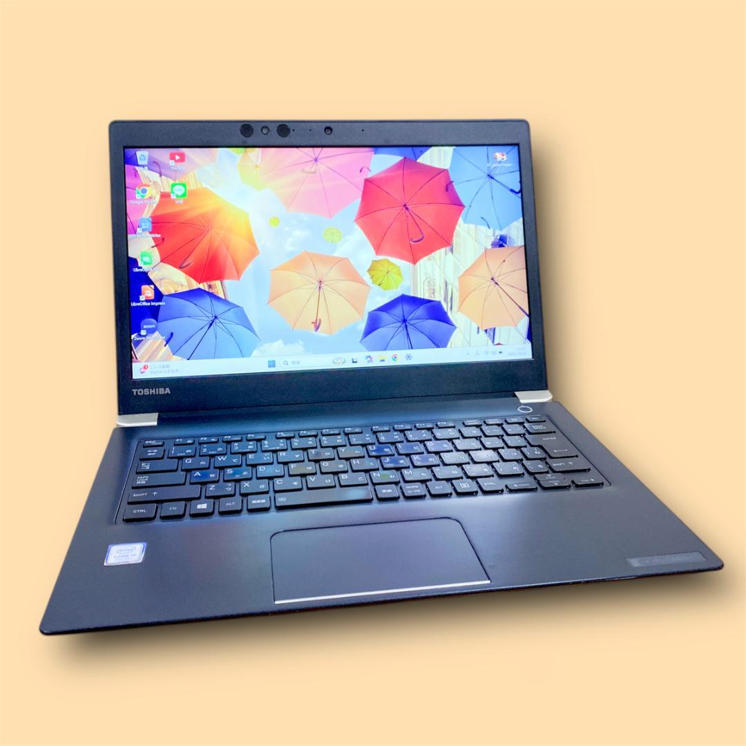 美純✨7世代i5 メモリ8 SSD128 初心者向トウシバ バッテリー〇