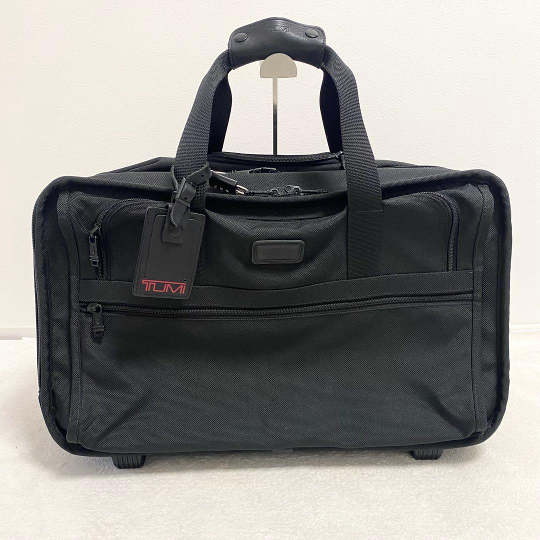 【希少 廃盤品】 TUMI トゥミ 2way ビジネス キャリーバッグ 横型