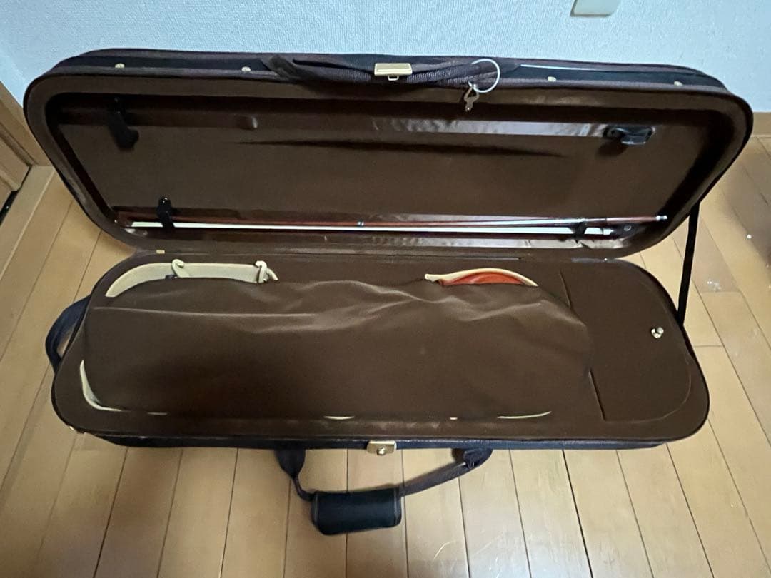 さ*ん様 バイオリン 本体 ブラウンケース付き