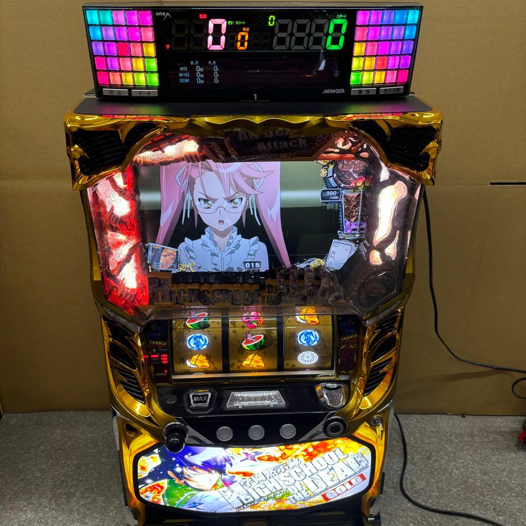 6号機 ハイスクールオブザデッド ゴールド HOTD 実機 家庭用フルセット！