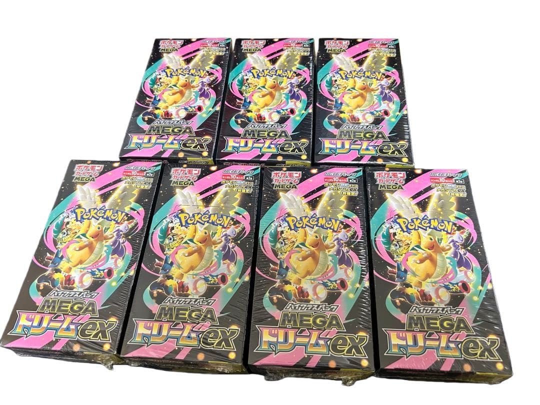 ポケモンカードゲーム MEGAハイクラスパック MEGAドリームex 7BOX