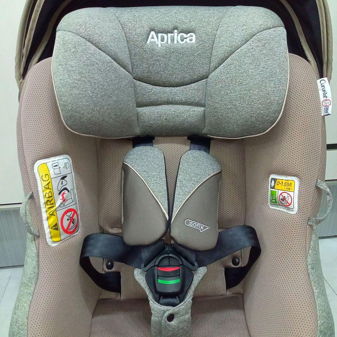 極美品♡【アップリカ】クルリラ プラス 360°セーフティー／ブラウンストーン