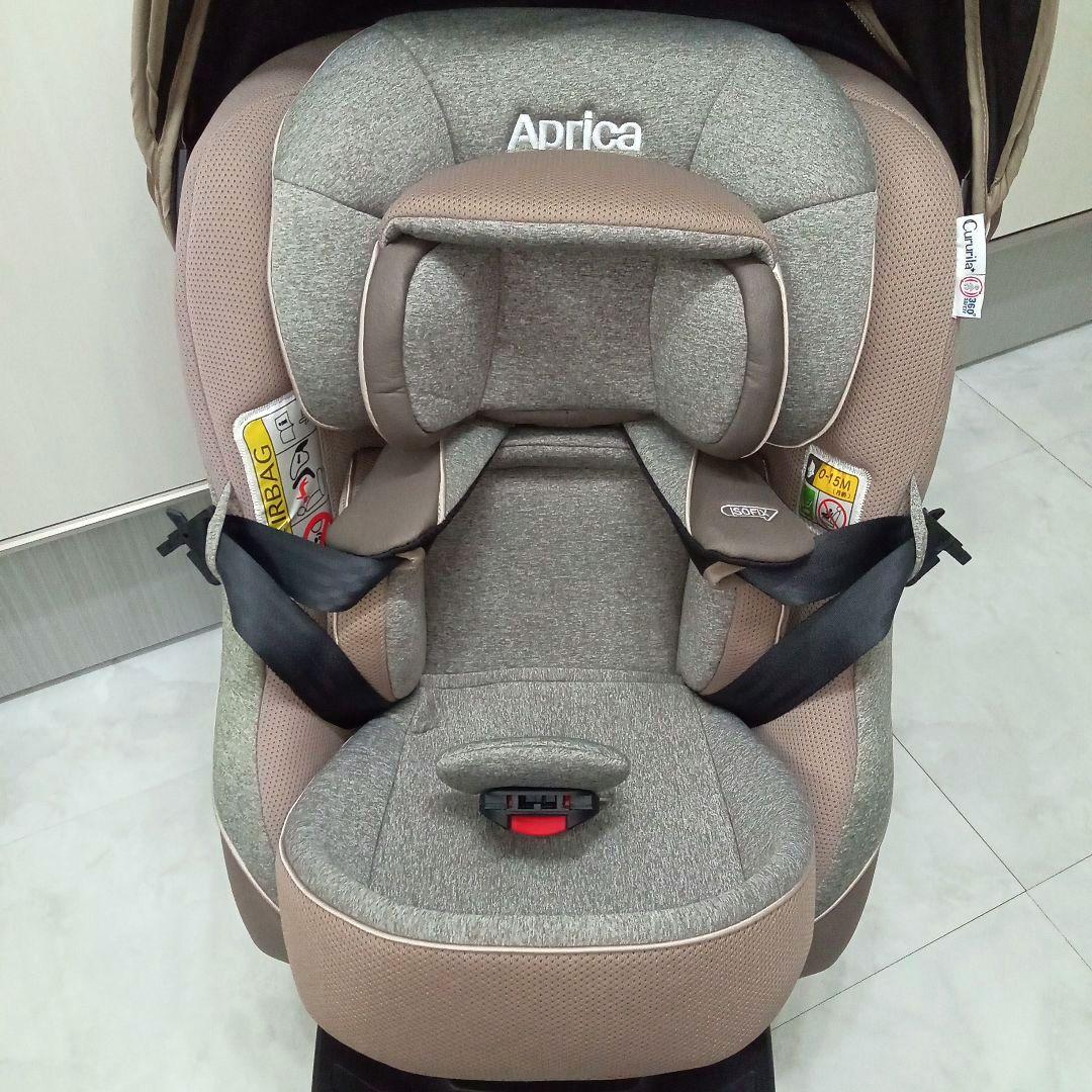 極美品♡【アップリカ】クルリラ プラス 360°セーフティー／ブラウンストーン