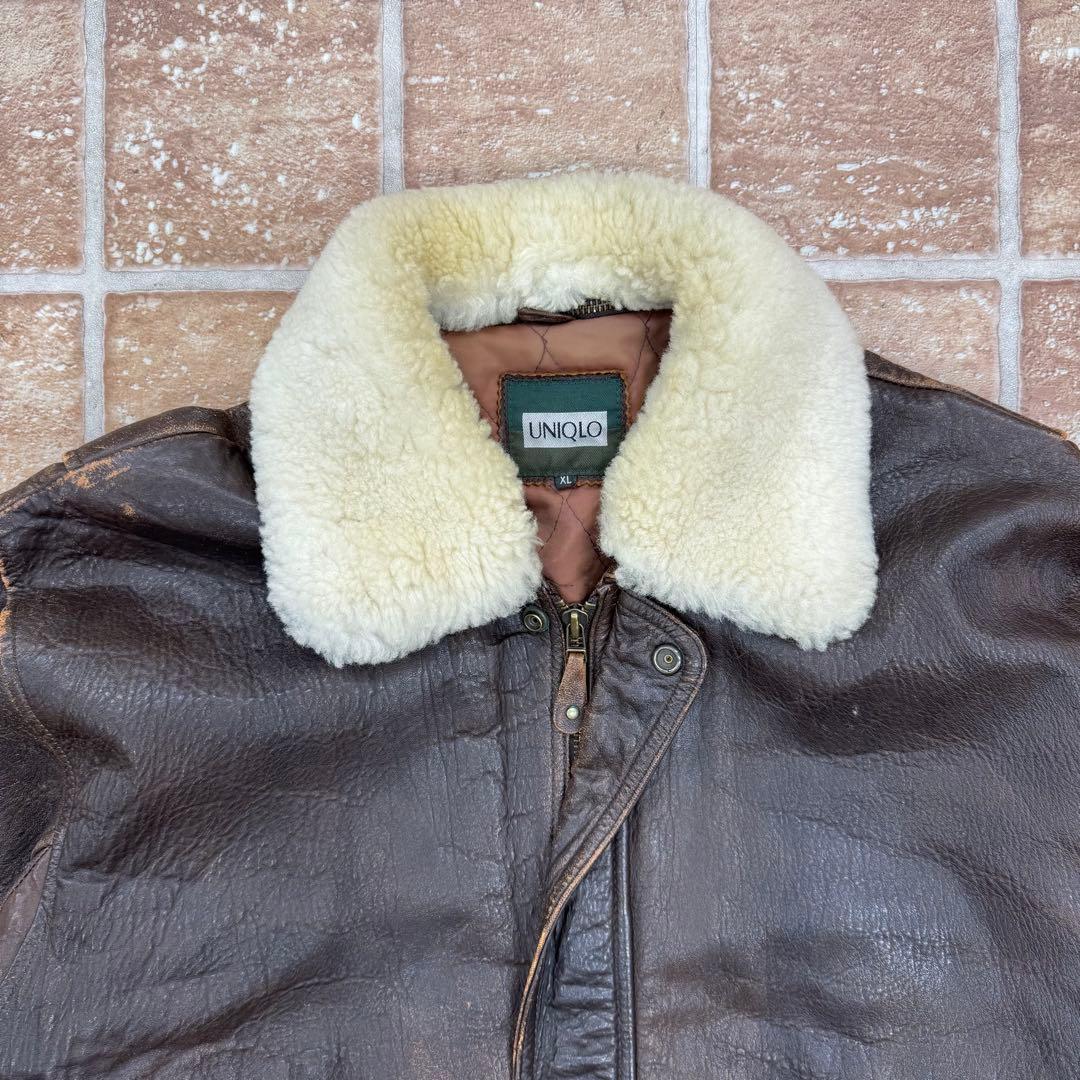 T*O様 80s old uniqlo A-2 G-1 本革 レザージャケット