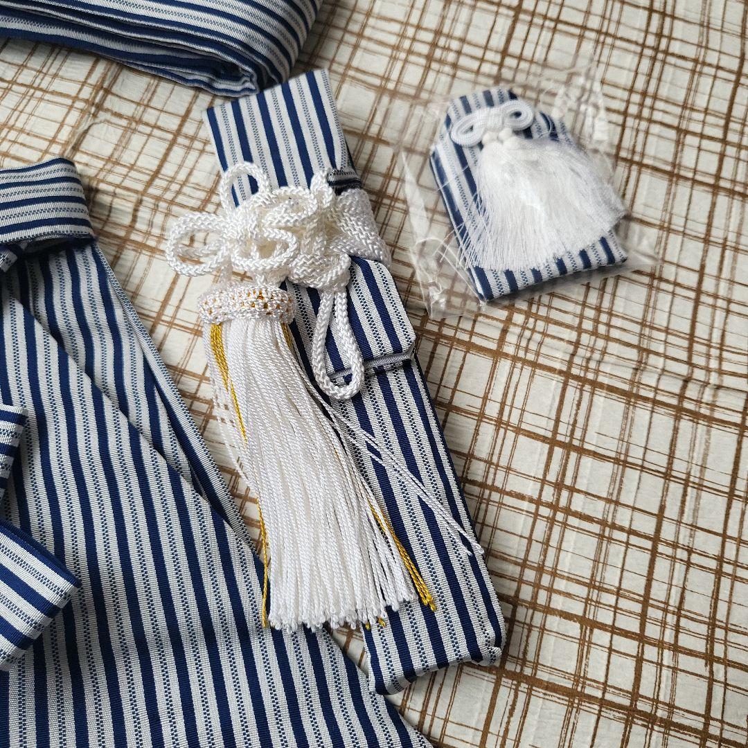 七五三用　5歳　男児　美品　紺　日本製　一式セット