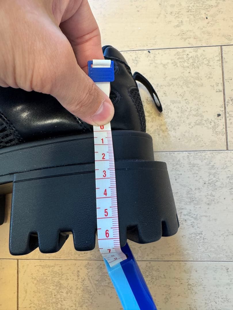 リマジン似　ダービーシューズ　厚底