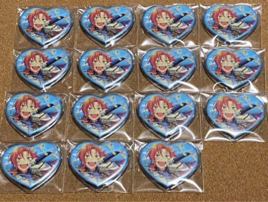 あんスタ 月永レオ ハート缶バッジ 返礼祭