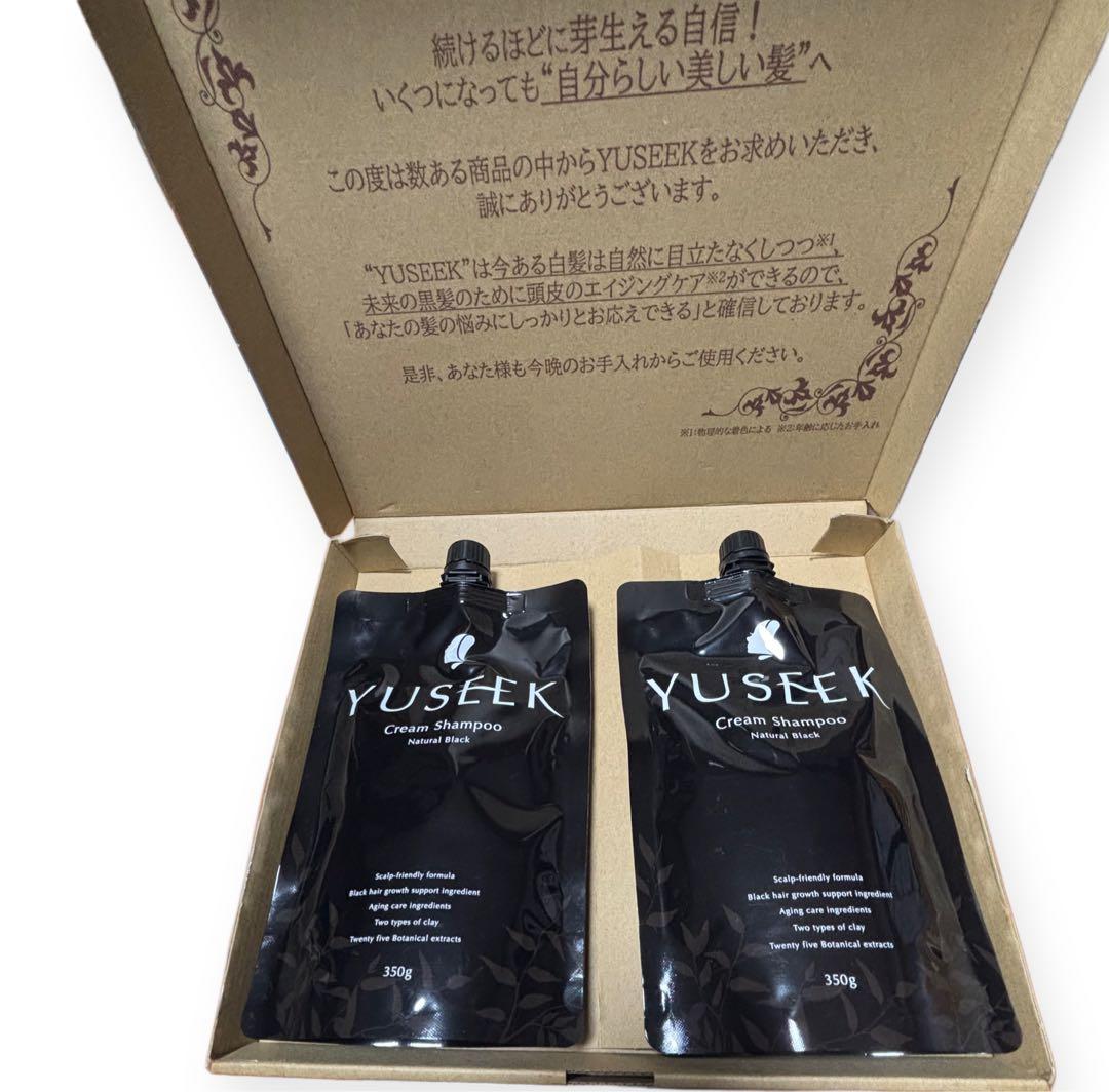 新品✨未使用❗️YUSEEK クリームシャンプー 350g 2本セット