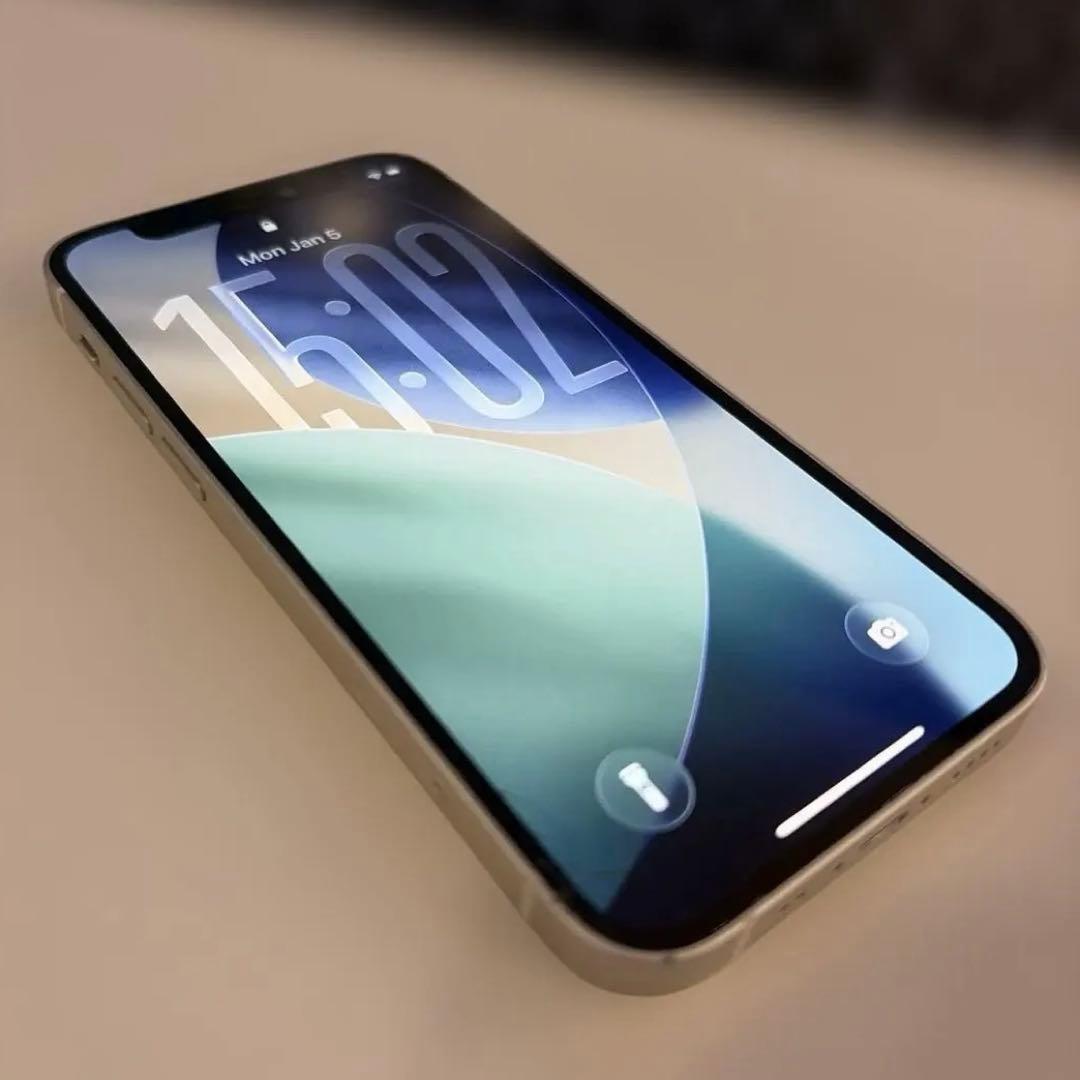 iPhone 12 mini ホワイト 256GB SIMフリー ※画面ヒビあり