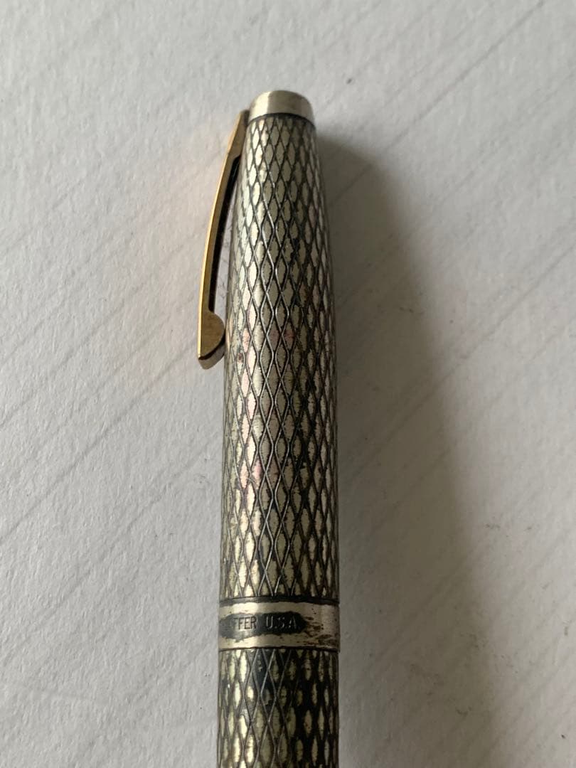 Sheaffer インペリアル シルバー 万年筆 14K