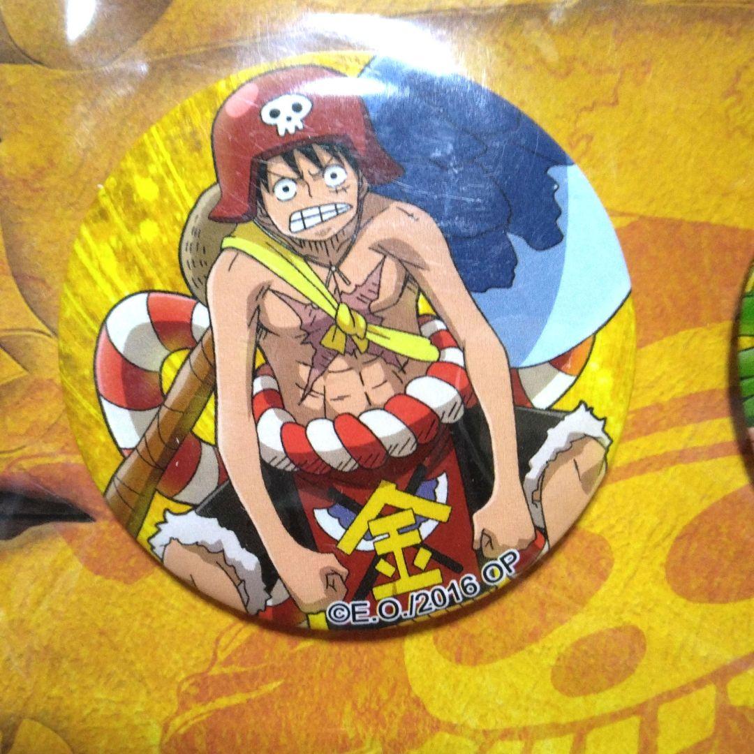 ワンピース FILM GOLD 缶バッジセット