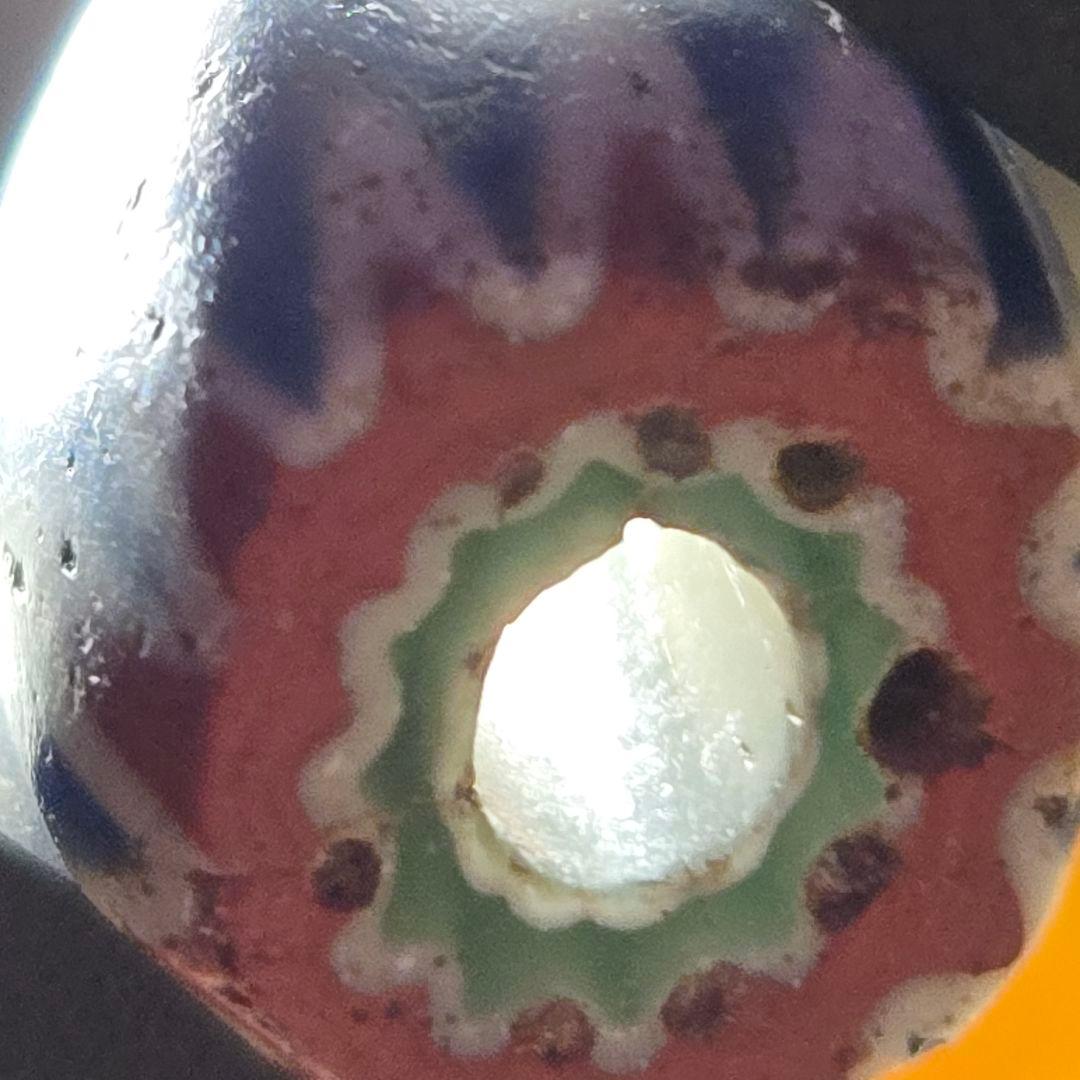 中粒サイズ　7層シェブロンビーズ　goro's等のカスタムに　16