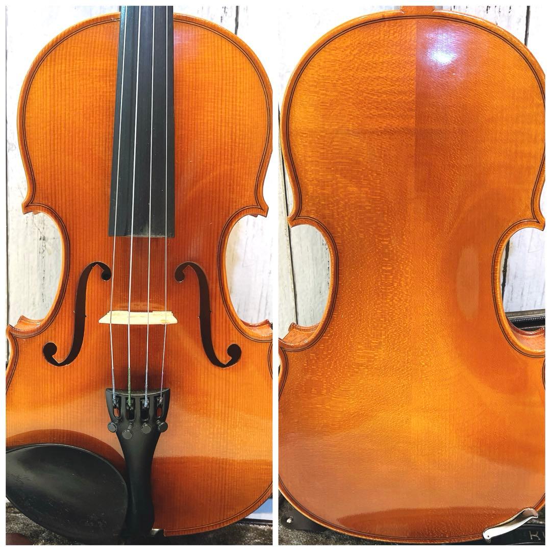 【極美品】K. SHIMORA NO.80 4/4 バイオリン ドイツ製