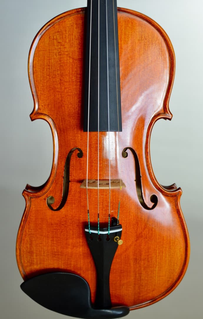 【極虎杢 新品】Gliga Vasile Maestro バイオリン 4/4