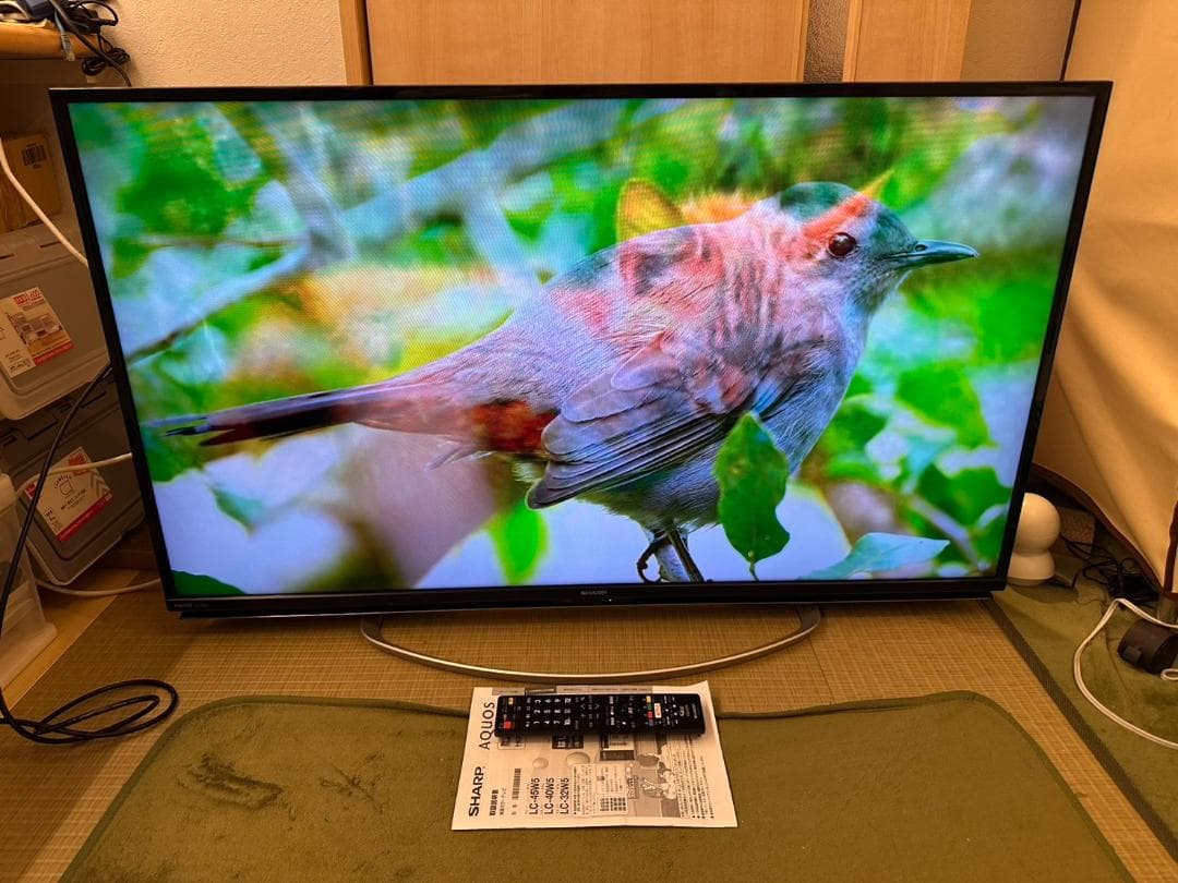 SHARP シャープ 45型 テレビ LC-45W5 ネット動画可　超極美品！