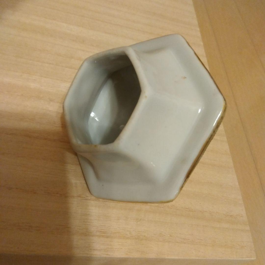 kinjo china 　飾り壺　オブジェ　花柄　アンティーク 　壺