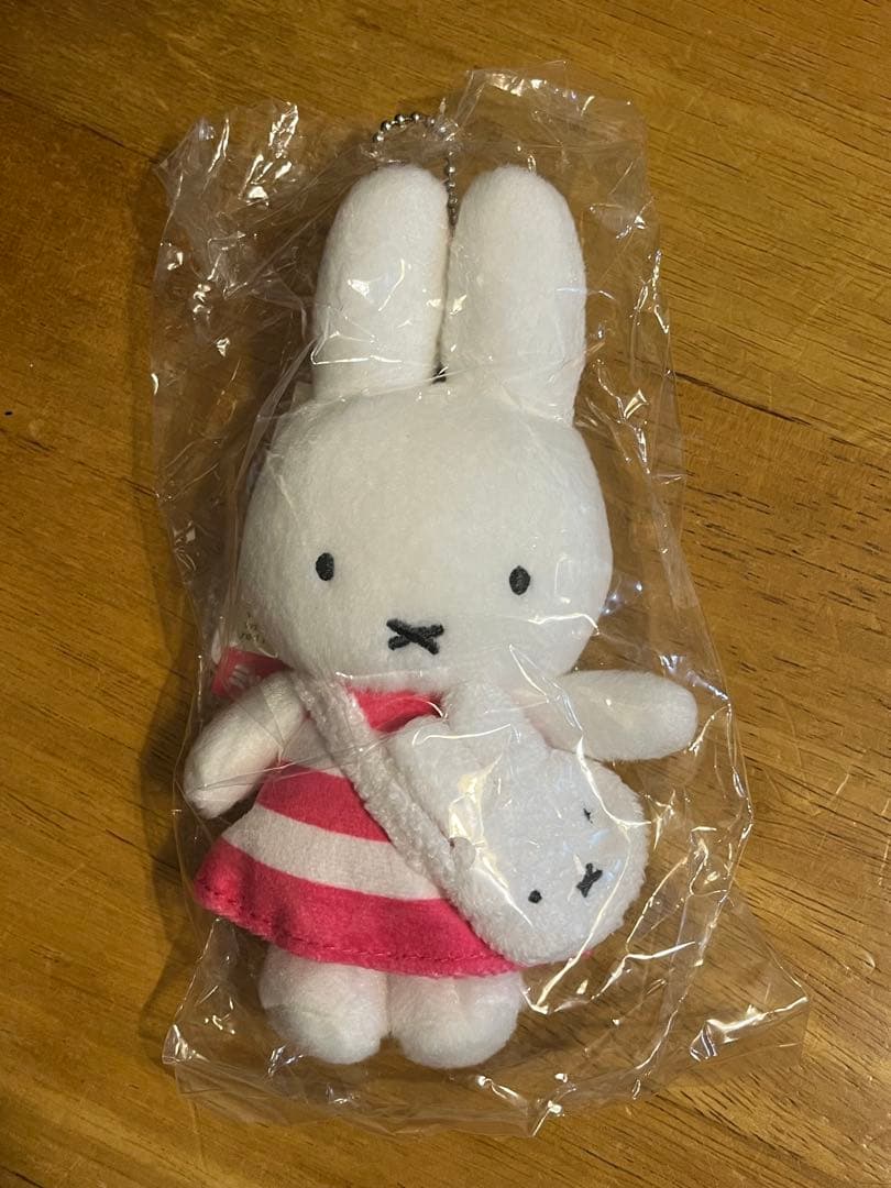 【レア】ミッフィー zakkaフェスタ　ピンクボーダー マスコット