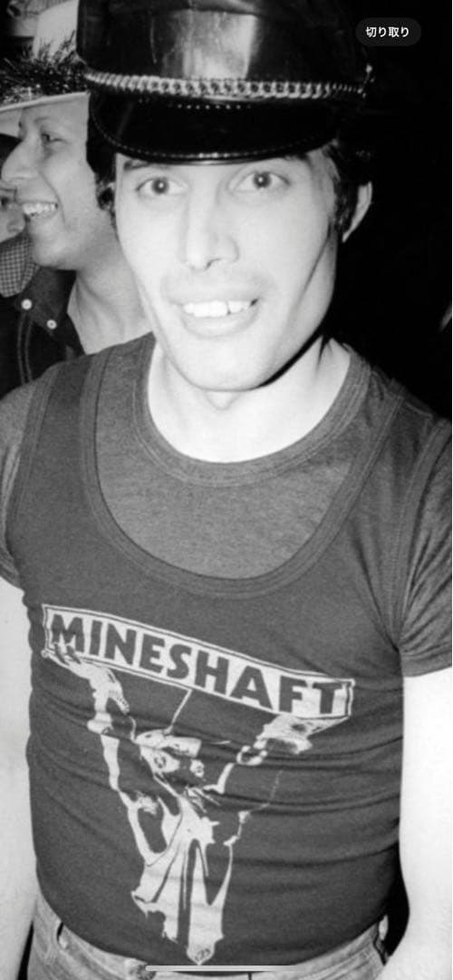80s MINESHAFT vtg tシャツ ゲイバー Queen