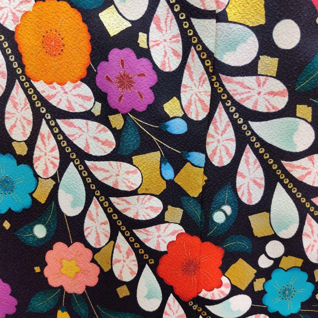 振袖フルセット(7点)・成人式・辻ヶ花・金彩加工・高級手縫・モダン・正絹・逸品