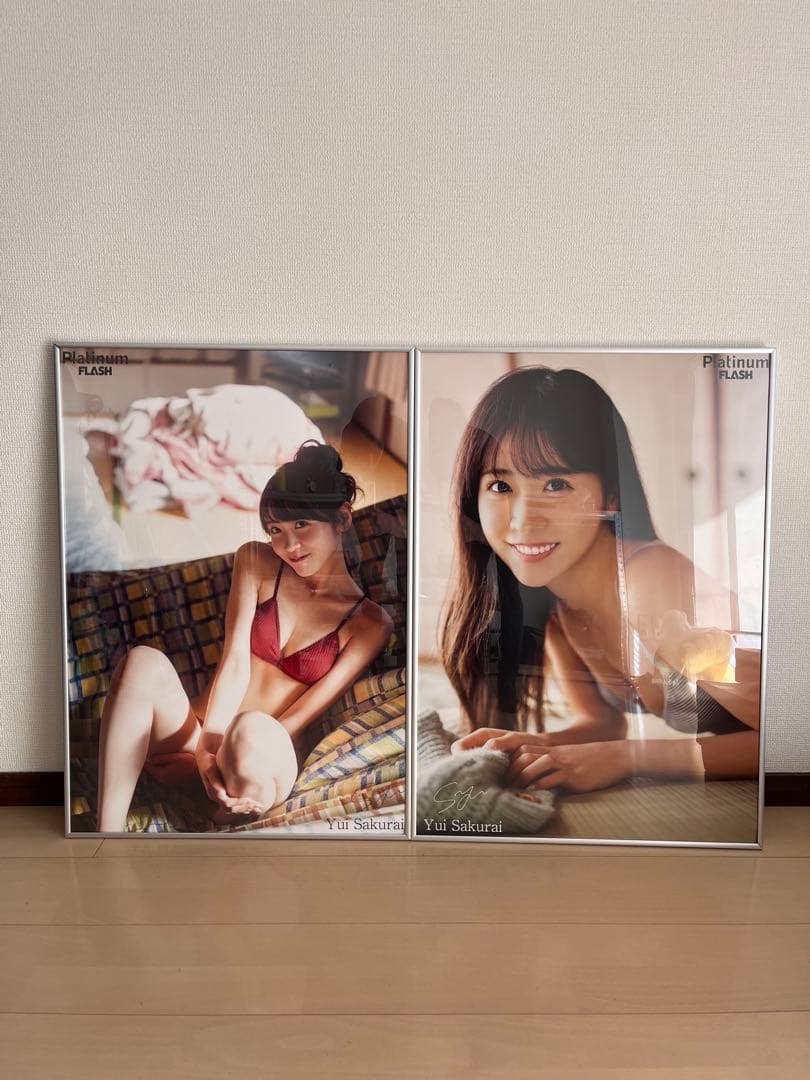 値下げ　櫻井優衣　ポスター　2枚セット　激レア