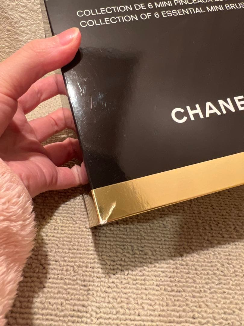 【限定品】CHANEL シャネル ポーチ ミラー ブラシセット シャネルコットン