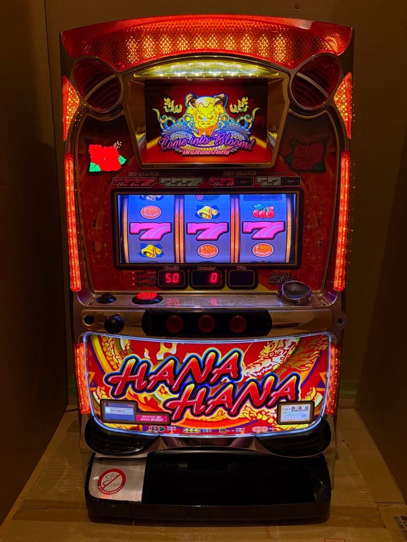 引き取り限定 パチスロ パイオニア 5号機 ドラゴンハナハナ 不要機付