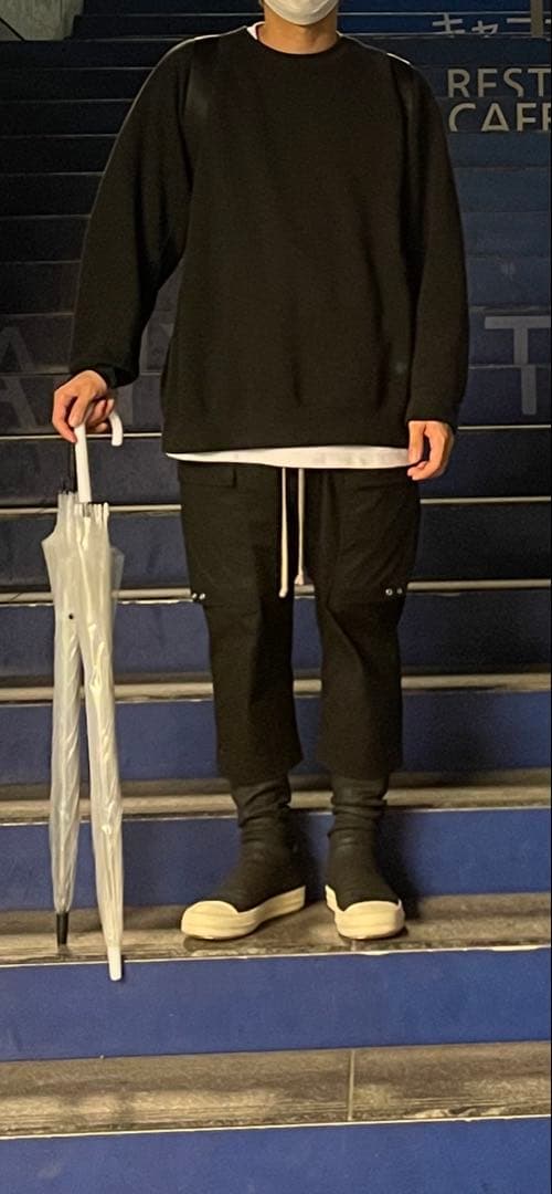 Rick Owens リックオウエン　クロップドカーゴサルエルパンツ