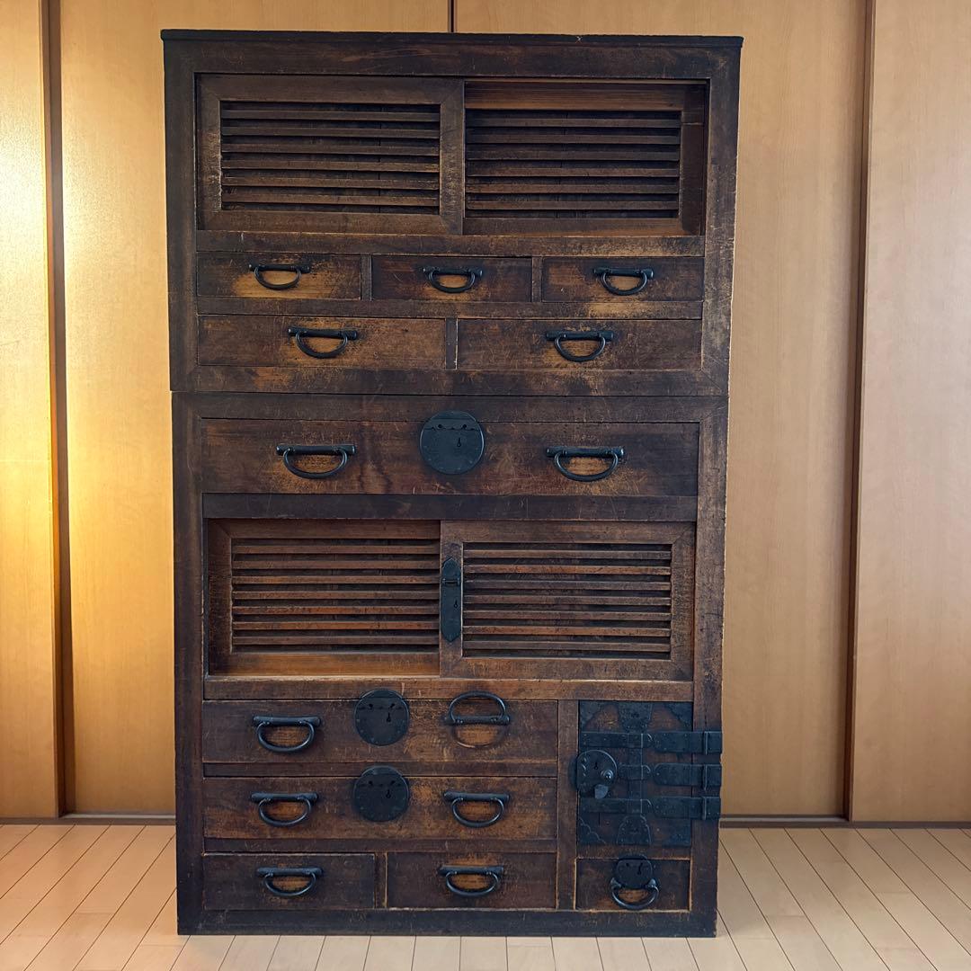 和タンス 和製アンティーク 収納 和風 インテリア