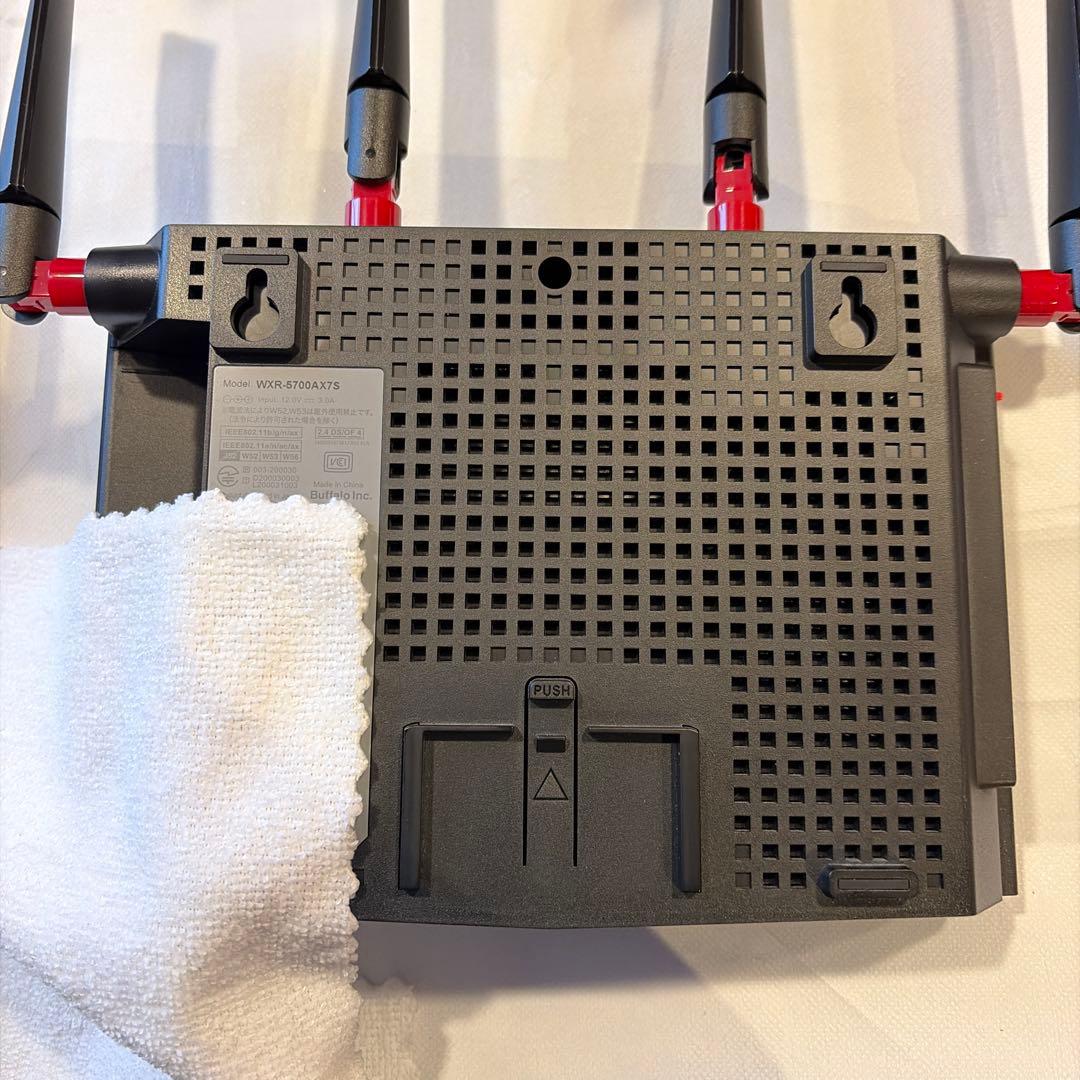 BUFFALO WXR-5700AX7S 2台　と中継機セット