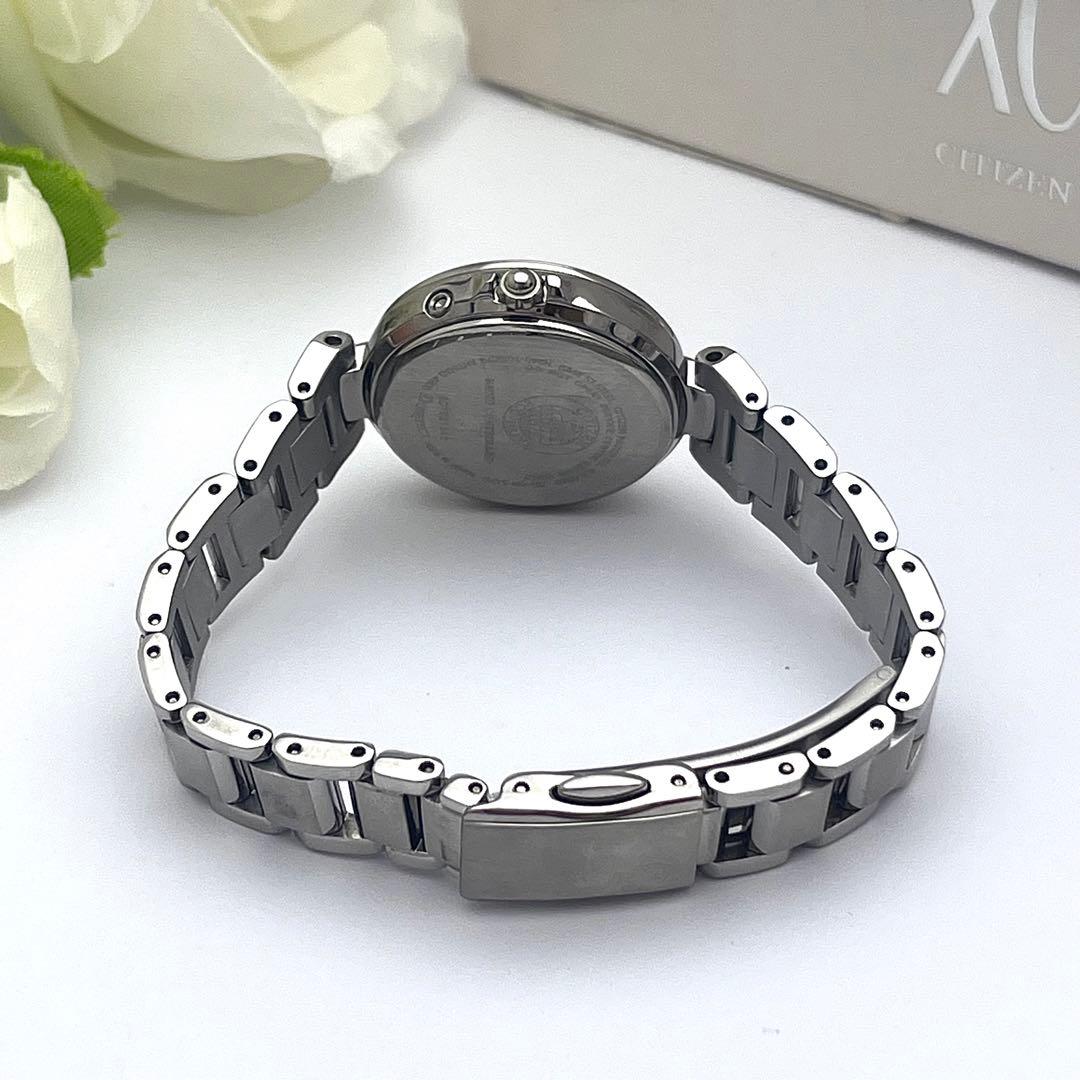 ☆電波ソーラー☆シチズン　クロスシー　ハッピーフライト　レディース腕時計　デイト