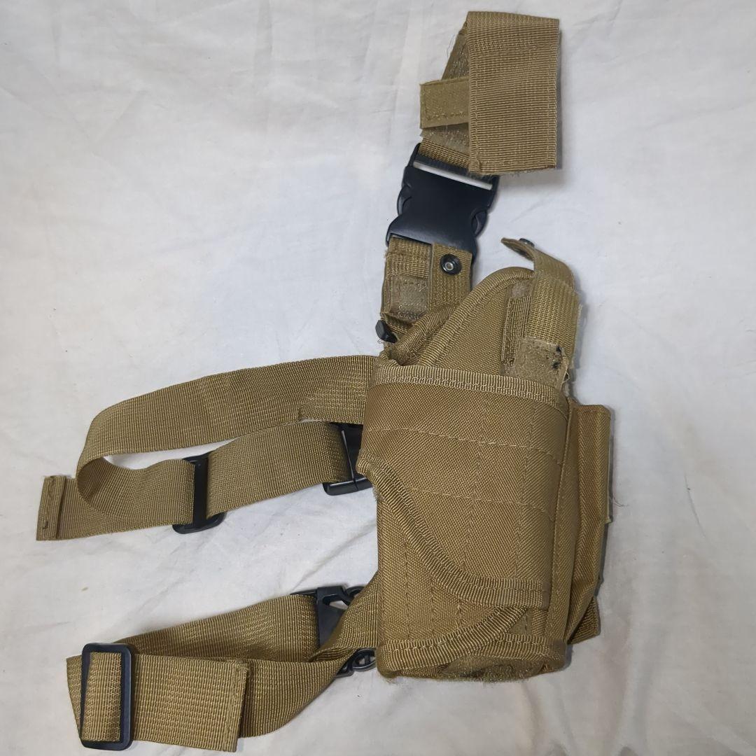 エマーソンギア　プレートキャリア　ショルダーアーマー　ベルト一式セット　コヨーテ