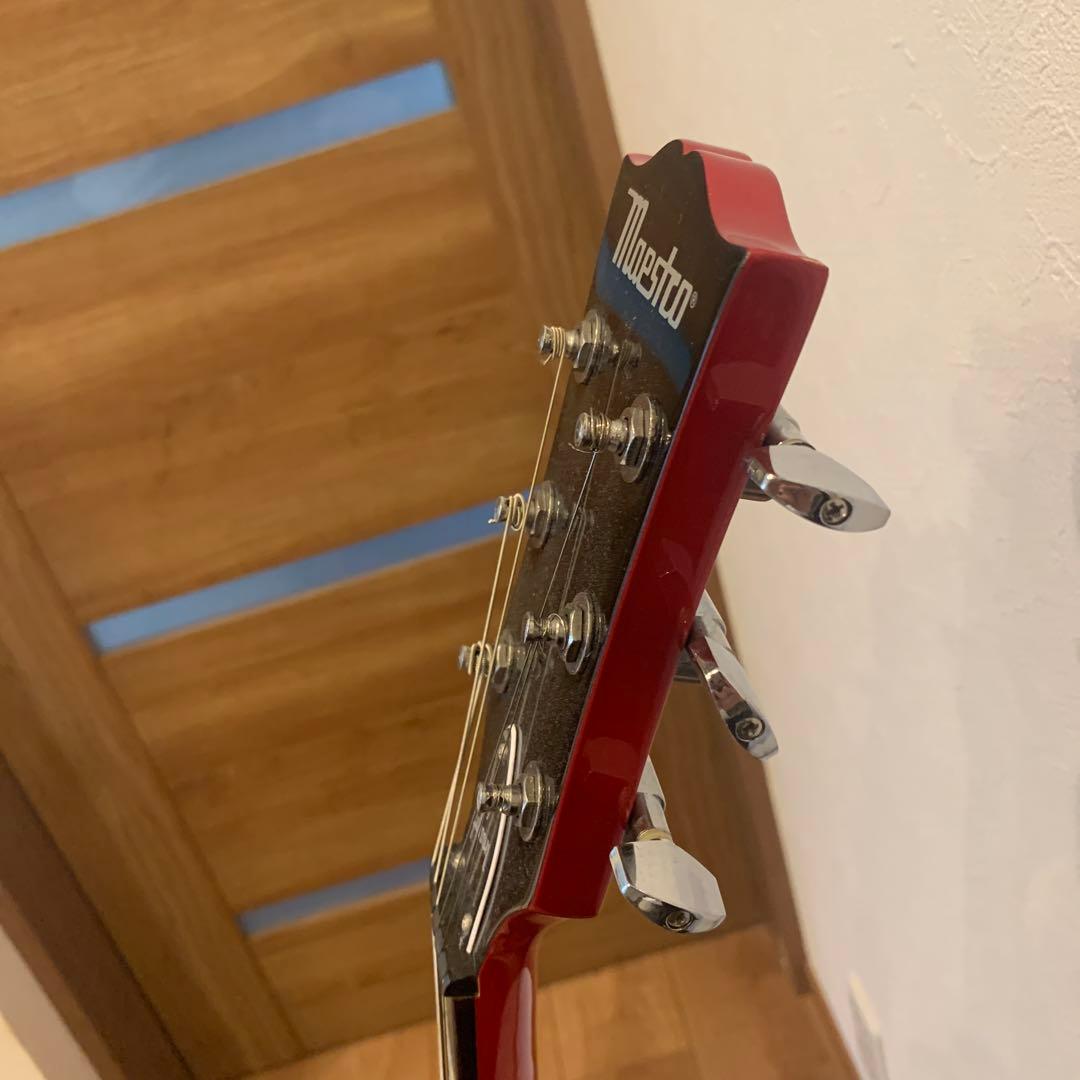 Maestro by Gibson Les Paul レスポールレッド