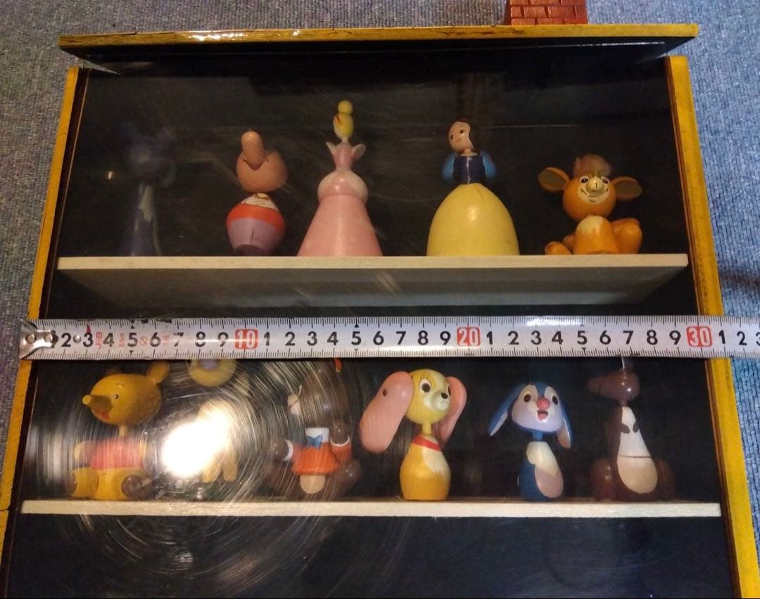 ディズニーキャラクター 漫画こけしケース付き