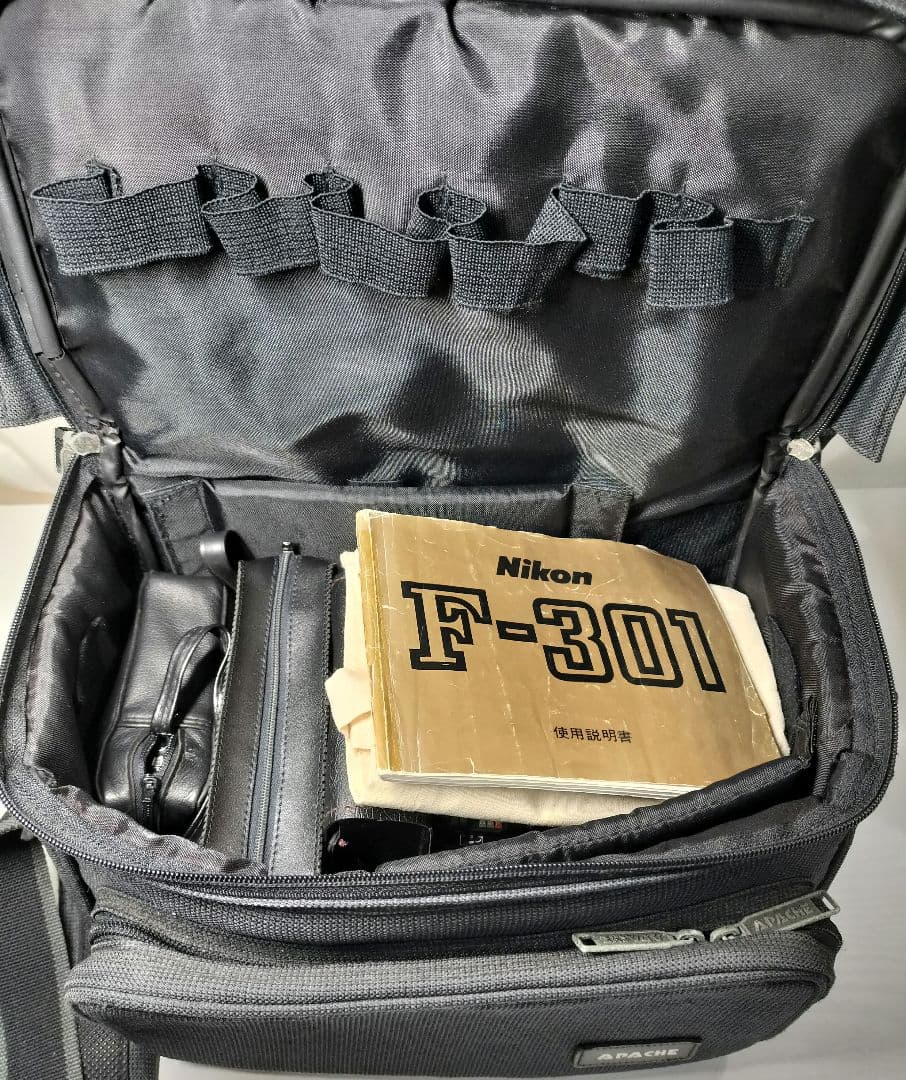Nikon F-301 他 レンズ ストロボ バッグ セット