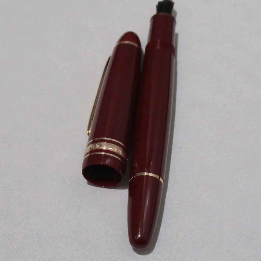 モンブラン 万年筆 147 ボルドー トラベラー