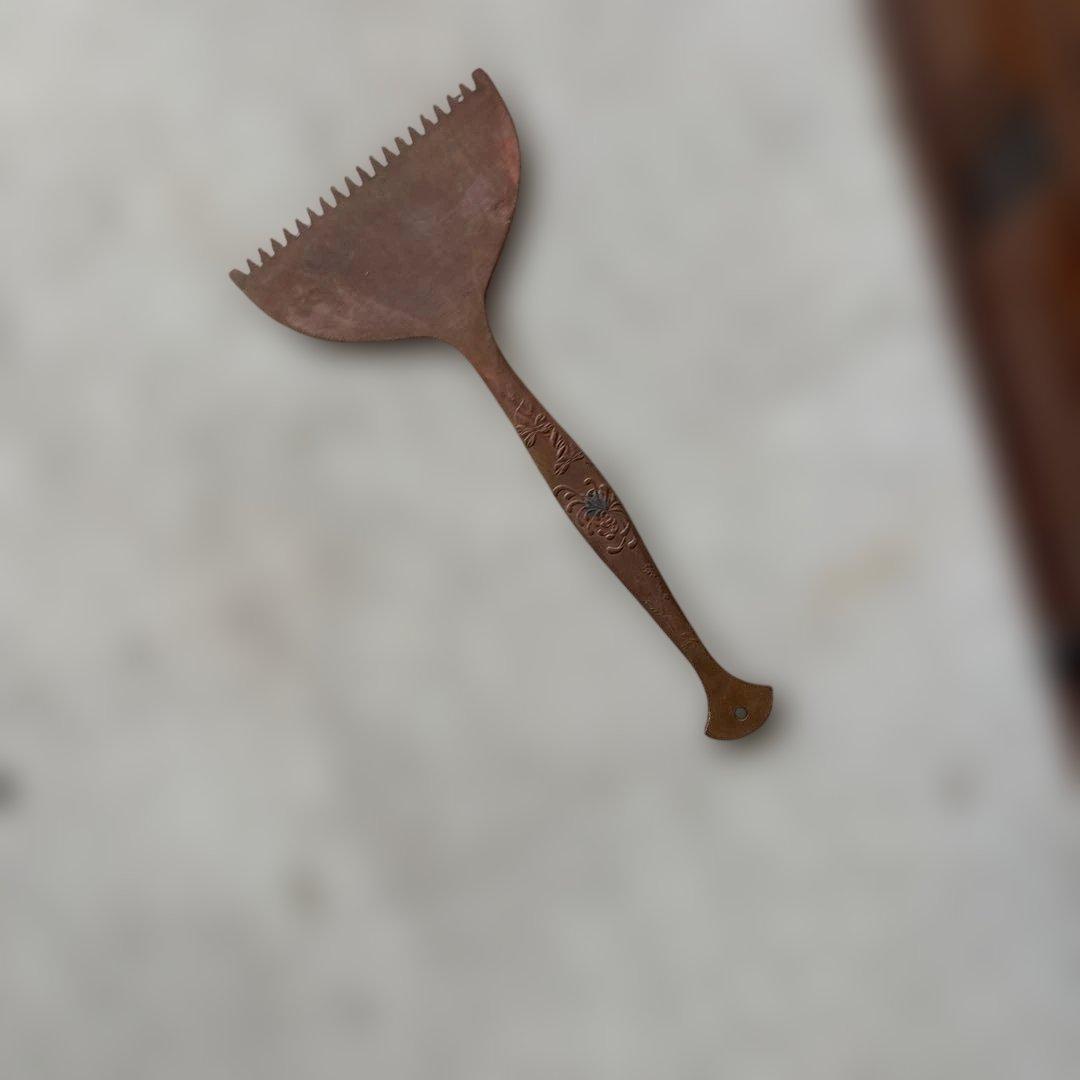 コンパクトな長火鉢　上品　煎茶用　ミニ　灰付き　素敵な木の雰囲気茶道具　状態良い