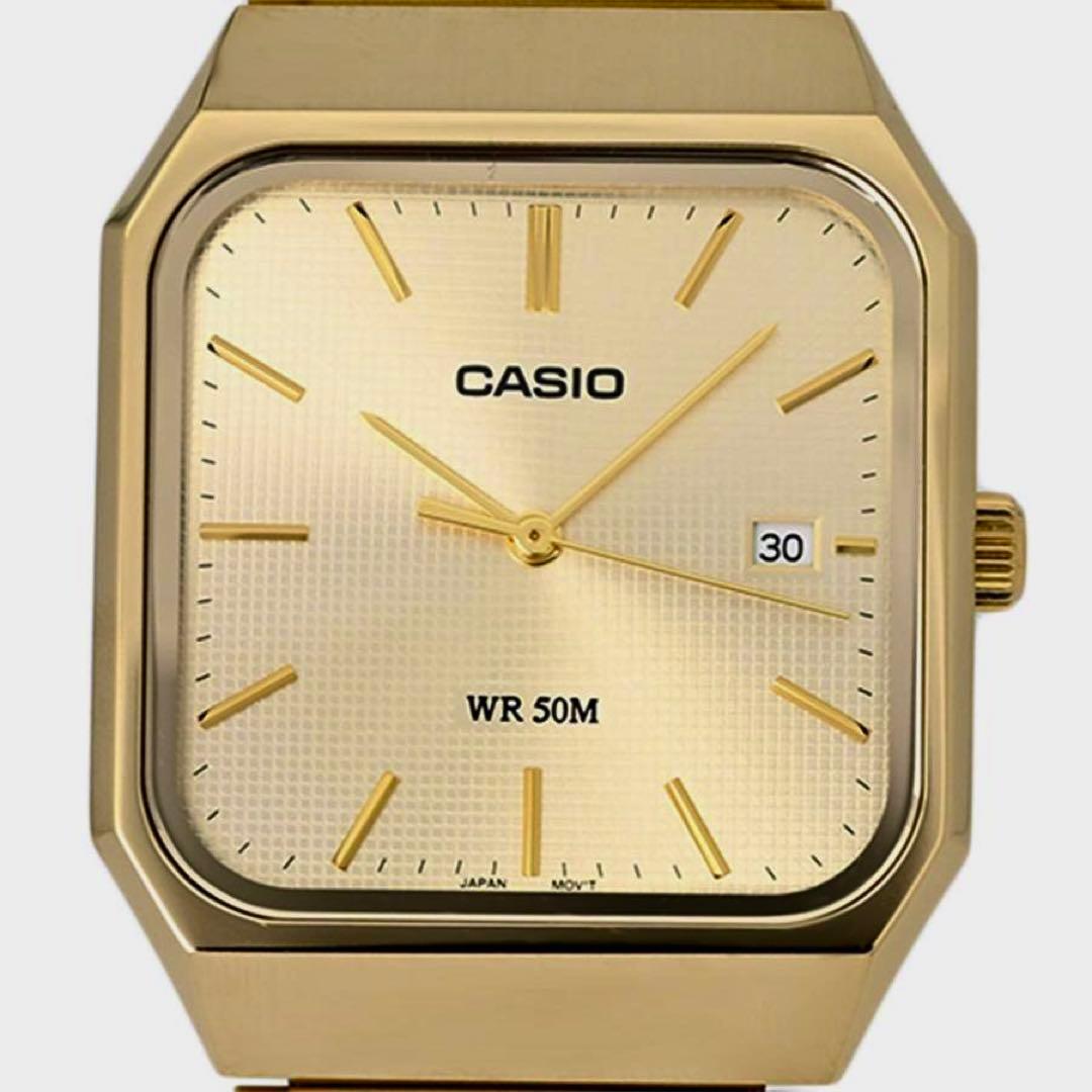 【新品】【希少】CASIO カシオ MTP-B185G-9A ゴールド