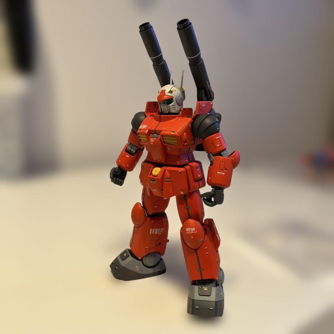 MG ガンキャノン 塗装 改修