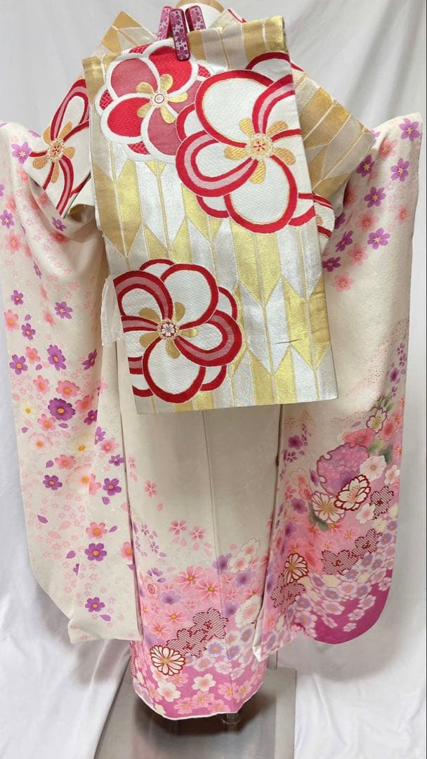 チョコ☆ 品 振袖フルセット　振袖　振袖セット　成人式　振袖7点セット