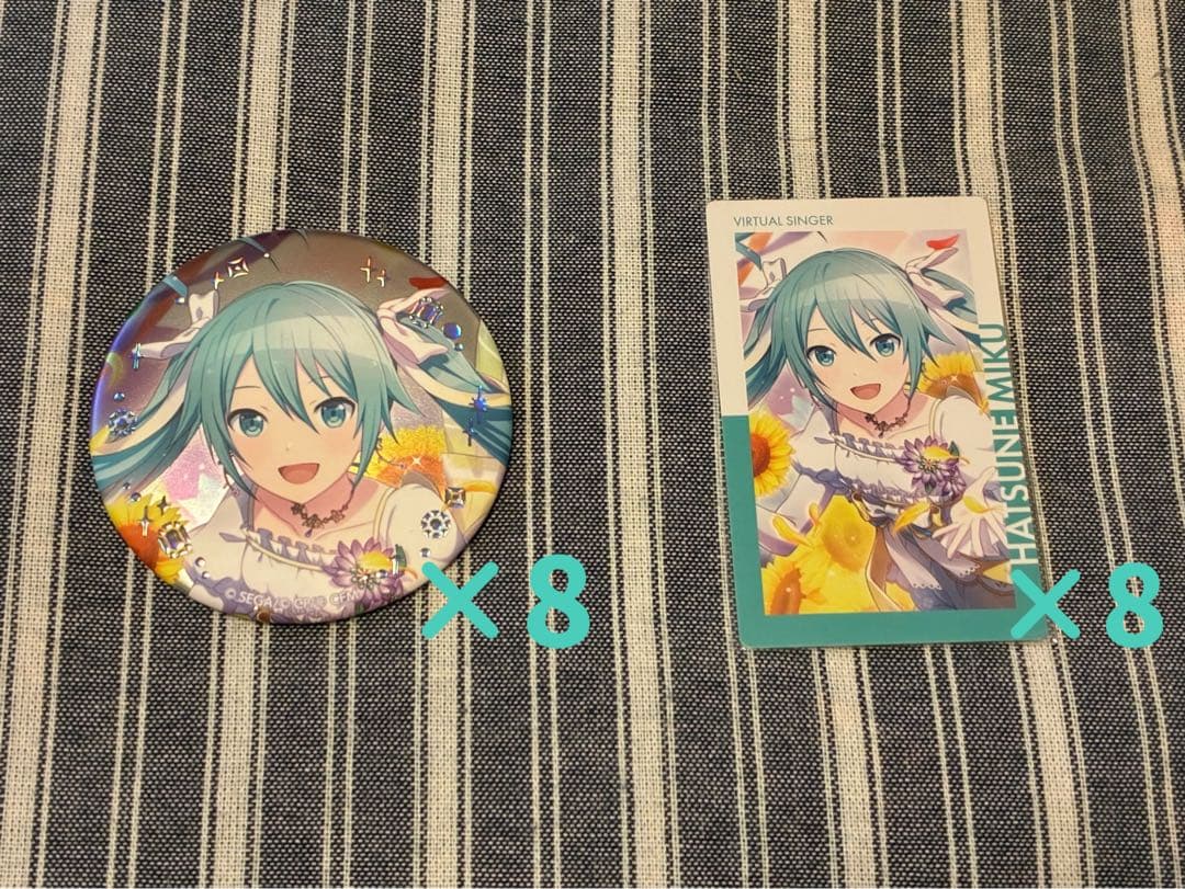 プロセカ　初音ミク　バースデー　アニーバーサリー　缶バッジ　エピカ　まとめ売り