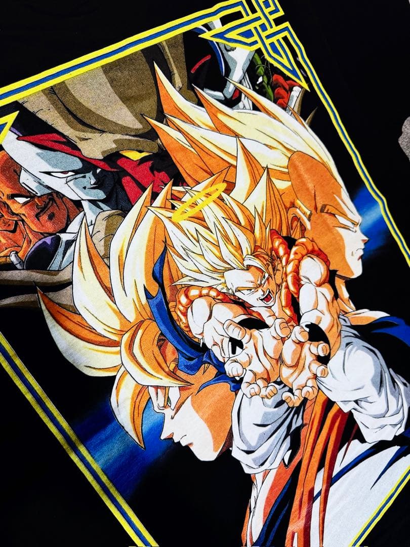 ドラゴンボール アニメTシャツ ゴジータ 悟空 ベジータ ジャネンバ XLサイズ