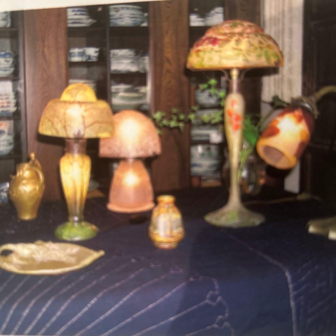 ドーム アール・デコランプ　DAUM NANCY FRANCE アンティーク