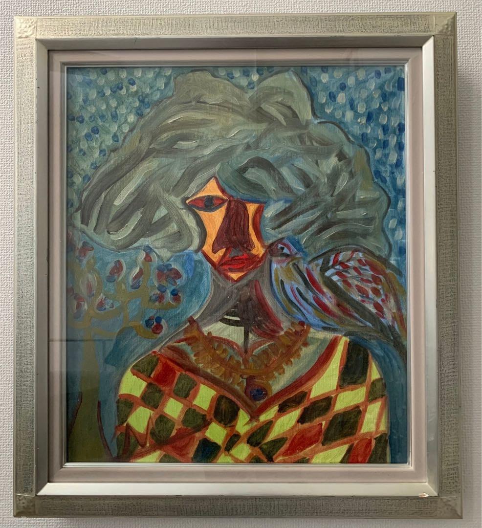 WOMAN 油絵アート