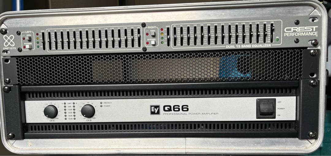 再値下げ！EVエレクトロボイスQ-66Ⅱ CREST 15バンドEQセット