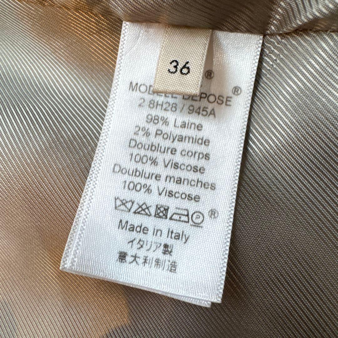 美品　セリーヌ　クロンビーコート　グレー　フィービー期